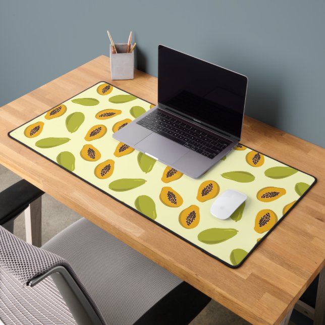 Cute Papaya Fruit Tropique Exotique Saine Alimenta (Bureau 2)