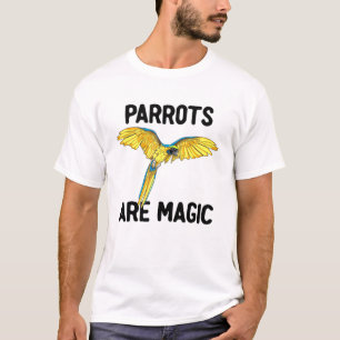 Cute Parro Parrots Are Magic Exotic Bird Kids T-Shirt