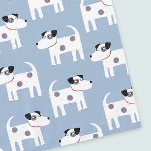 Cute Parson Jack Russell Terrier Dog Tablecloth
