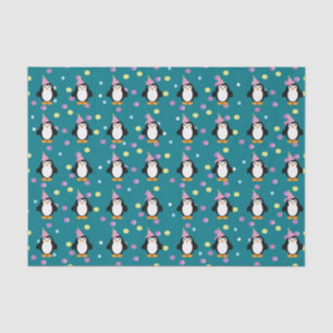 Cute Party Penguin Tissue Paper