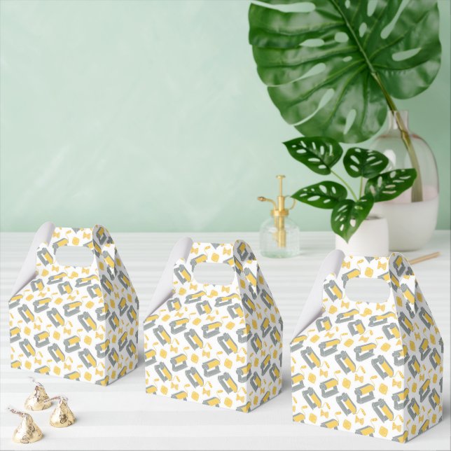 cute pasta making party pattern favor box (Multiple)