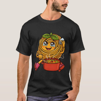 Cute Pasta Polo Cooking Soup with Pepper T-Shirt
