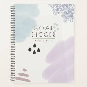 Cute Pastel Abstract Planner