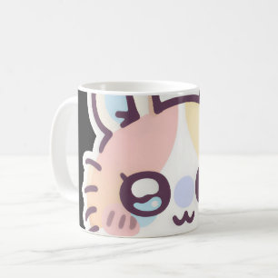 Cute Pastel Aesthetic Coffee Cup. Mug