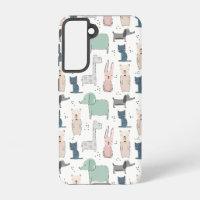 Cute Pastel Baby Animal Pattern