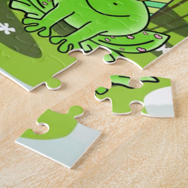 Cute Pastel Colors Puzzles Happy Birthday (Côté)