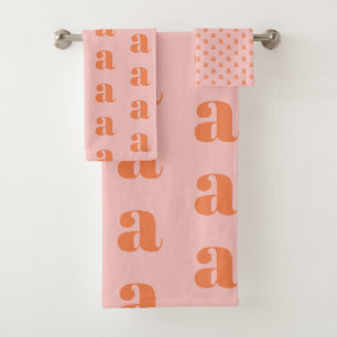 Cute Pastel Corail rose Motif