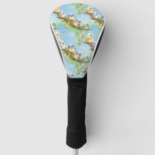 Cute Pastel Cottagecore Pattern Golf Head Cover