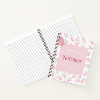 Cute Pastel Diary Notebook | Soft Aesthetic Journa