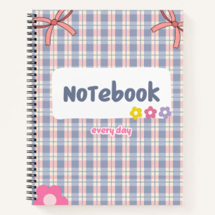 Cute Pastel Diary Notebook   Soft Aesthetic Journa