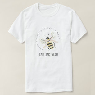 Cute Pastel Grand Dad To Bee Neutral Baby Shower T-Shirt