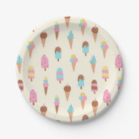 Cute Pastel Ice Cream Sweets Pattern