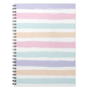 Cute Pastel Neon Colors Watercolor Gradient Fresh  Notebook