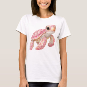 CUTE PASTEL PINK SEA TURTLE T-Shirt