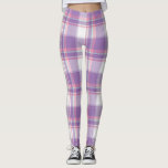 Cute Pastel Plaid Print Leggings<br><div class="desc">ALL OVER PRINT LEGGINGS
Cute Pastel Plaid Print 
Modern/Trendy/Unique
Customizable</div>