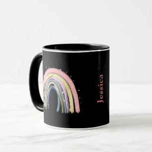Cute Pastel Rainbow Mug