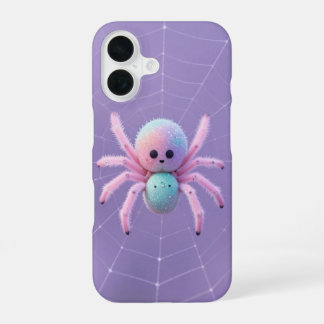 Cute Pastel Spider on Web Halloween Case