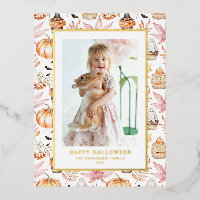 Cute Pastel Spooky Cupcakes Happy Halloween Photo