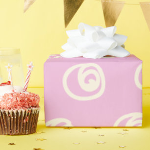 Cute Pastel Swirls – Abstract Pattern Print Wrapping Paper