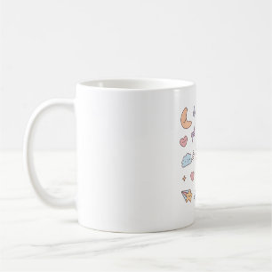 Cute Pastel Weather Doodles Coffee Mug