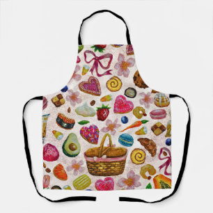 Cute Pastry Confections Sweets Apron