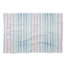 Cute Pattern Colourful Stripes Pink Blue