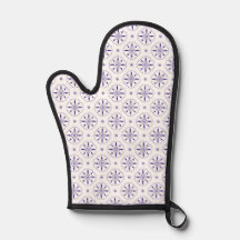 Cute pattern for Oven Mitt and Pot Holders