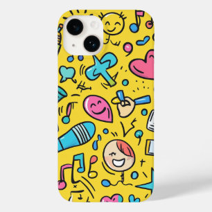 cute pattern for young people Case-Mate iPhone 14 case