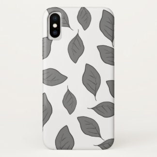 Cute pattern leaves throw pillow Case-Mate iPhone case