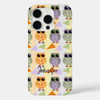 Cute Pattern Owls Case-Mate Iphone 16 case