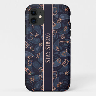 Cute pattern supplies iPhone Case