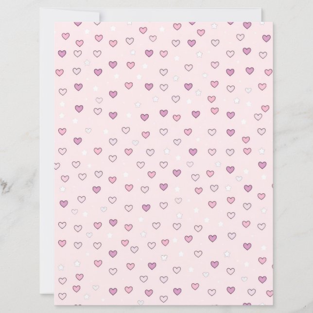 Cute Patterned Paper for Crafts & Journaling (Front)