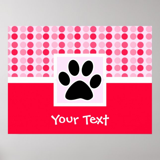 Cute Paw Print (Front)