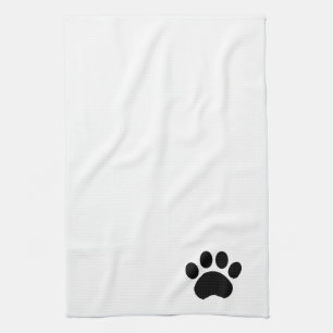 Cute Paw Print Kitchen Towel
