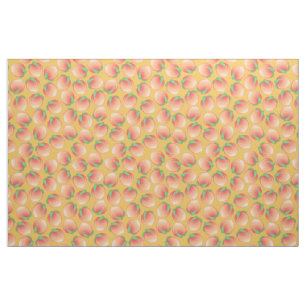 Cute Peach Pattern Fabric