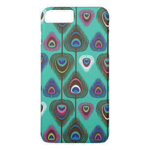 cute peacock feather pattern Case-Mate iPhone case