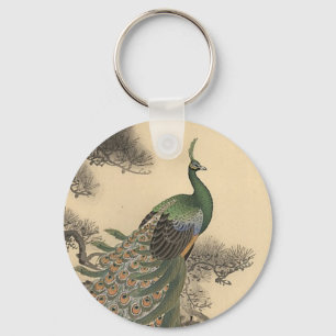 Cute Peacock Keychain