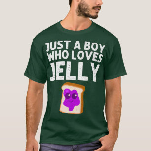 Cute Peanut Butter And Jelly Art For Boys Matching T-Shirt