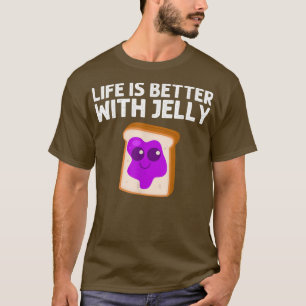 Cute Peanut Butter And Jelly Art Men Women Matchin T-Shirt