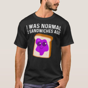 Cute Peanut Butter And Jelly Art Men Women Matchin T-Shirt