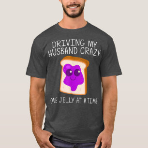 Cute Peanut Butter And Jelly Art Women Mom Matchin T-Shirt