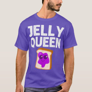 Cute Peanut Butter And Jelly Art Women Mom Matchin T-Shirt