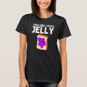 Cute Peanut Butter And Jelly For Girls Matching BF T-Shirt