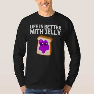 Cute Peanut Butter And Jelly Men Women Matching Bf T-Shirt