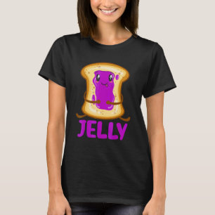 Cute Peanut Butter And Jelly Pb+j Matching Costume T-Shirt
