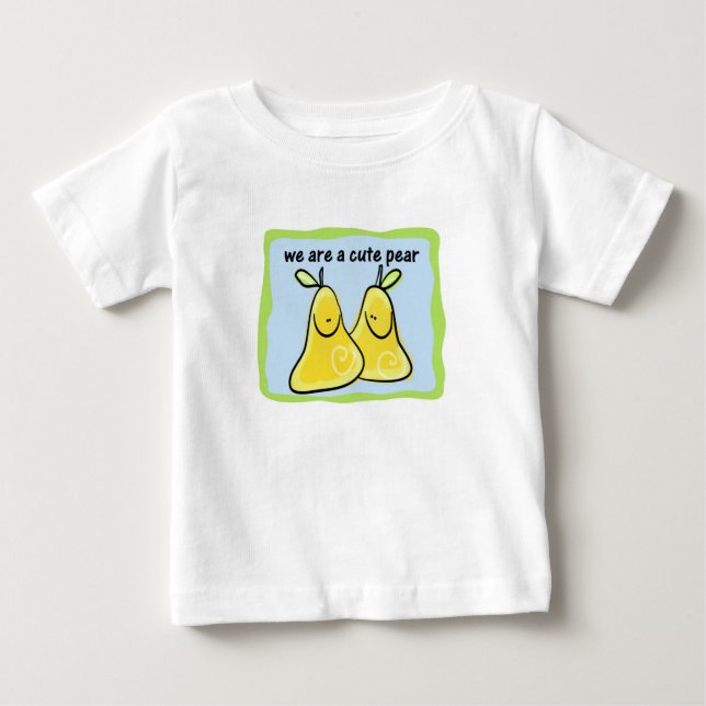 Cute Pear - Twins / Sibling T-Shirt (Front)