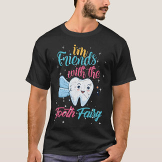 Cute Pediatric Dentist I m Friends Withheooth boy T-Shirt