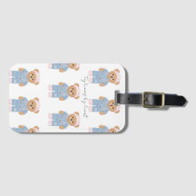 Cute Pediatric Nurse Luggage Tags