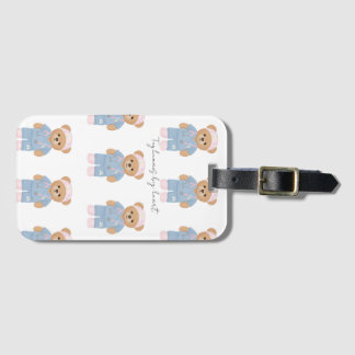 Cute Pediatric Nurse Luggage Tags
