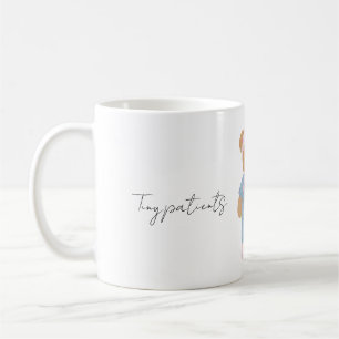 Cute Pediatric Nurse Teddy Bear Mug